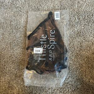 NWT (And In Packaging) Thistle and Spire Black/Toffee Dracona Bodice